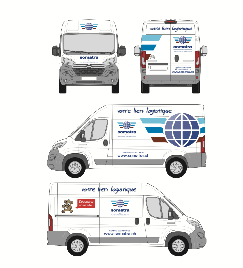 habillage véhicules entreprise marque