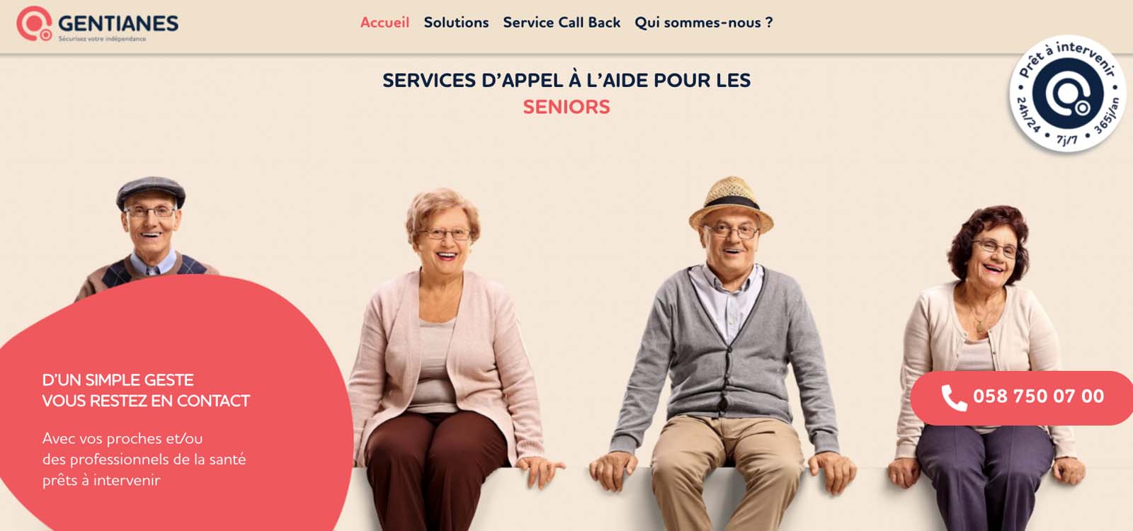 portfolio agence de communication - gentianes group