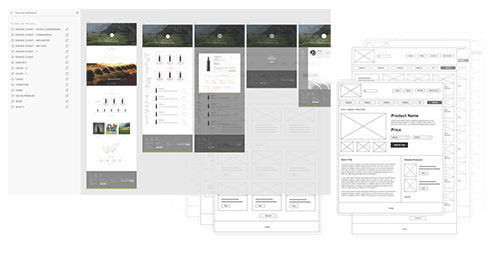 Création de site E-Commerce à Genève en Suisse - Maquette, zoning, webdesign, UX
