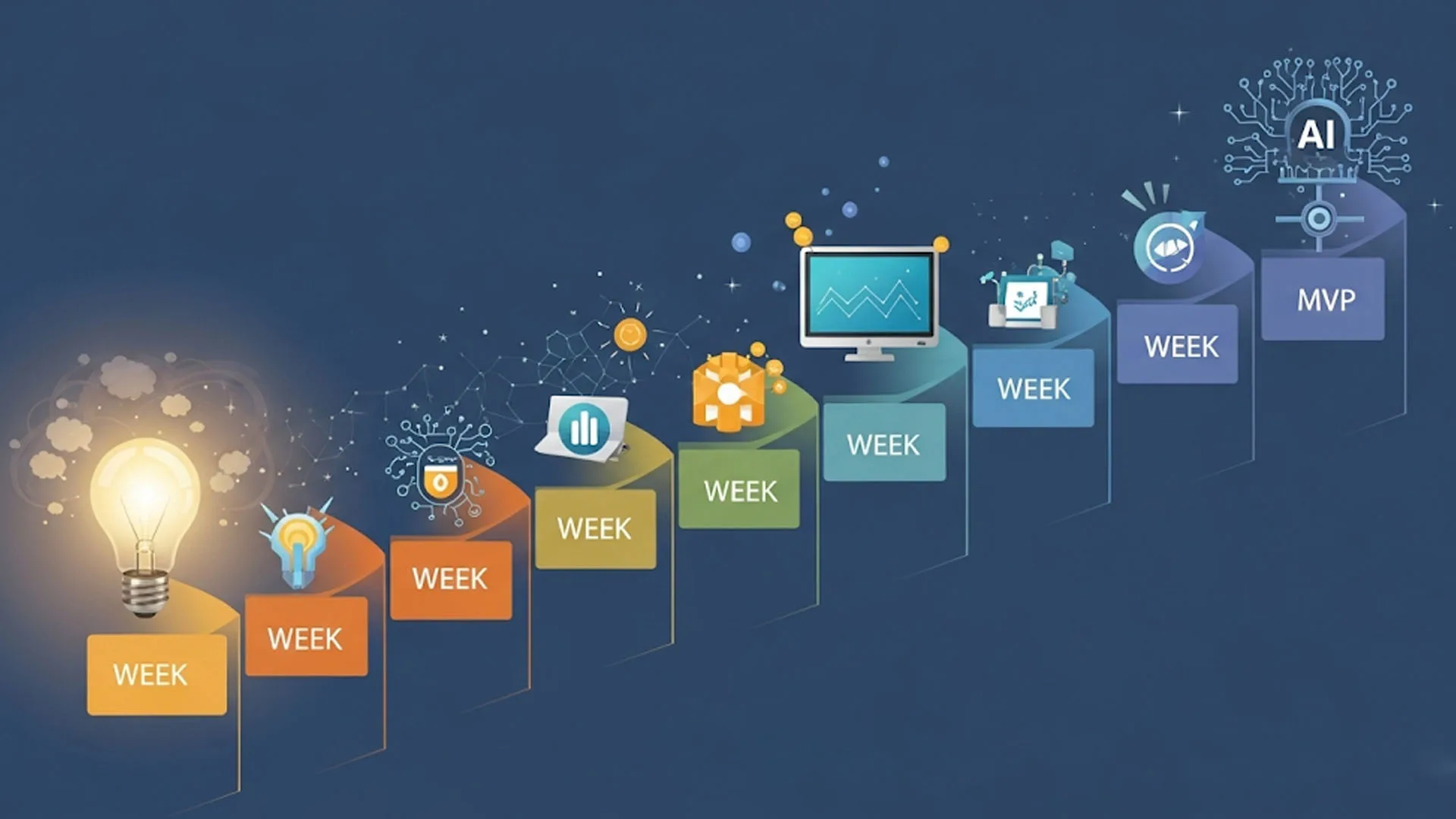De l’idée au MVP : comment lancer une V1 digitale en 12 semaines grâce à l’IA De l’idée au MVP : comment lancer une V1 digitale en 12 semaines grâce à l’IA