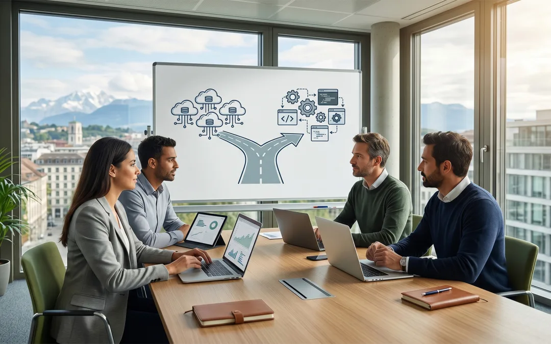 SaaS ou Sur Mesure ? Guide Décision Entreprises Romandes